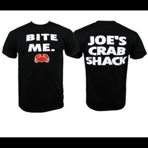 NWT- "Bite Me". Joe's Crab Shack